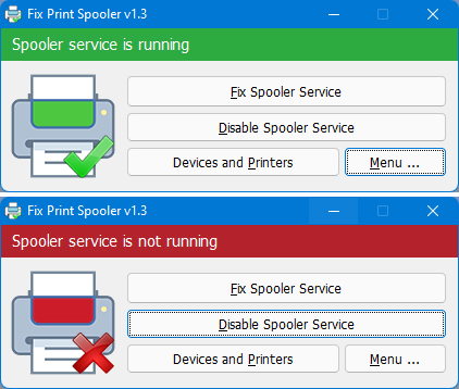 Manage spooler service